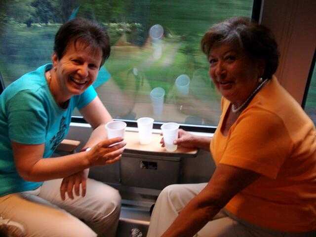 Frist Lady Geli und die Grande Lady Marille