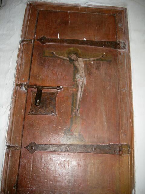 Zeichnung auf der Tür