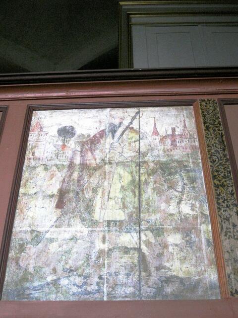 Malerei an der Empore