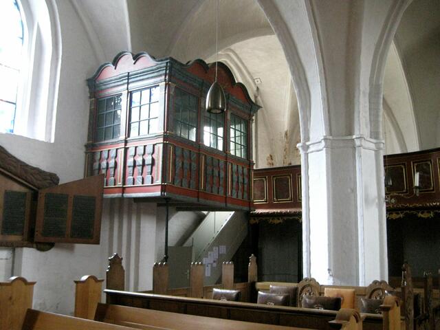 eine der Logen, Zugang war mal von außen