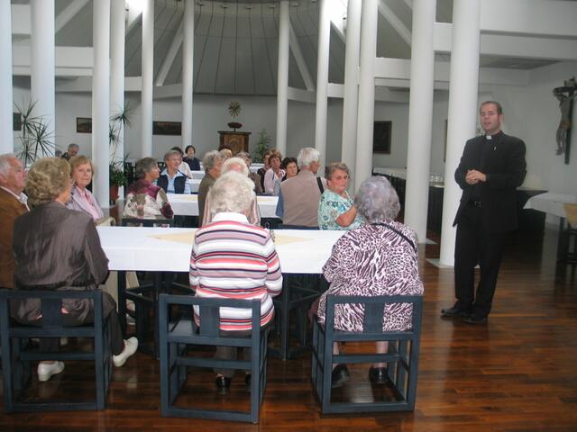 Blick in den Speisesaal des Priesterseminar St. Hieronymus.