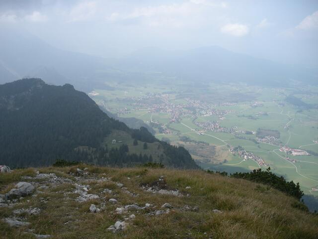 Nochmals ein Blick zur Kohleralm vom Gamsknogl