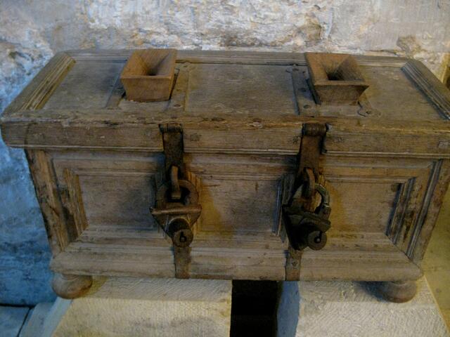 der Obulus am Eingang