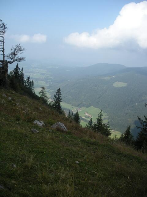 Auf dem Weg zum Gamsknogl