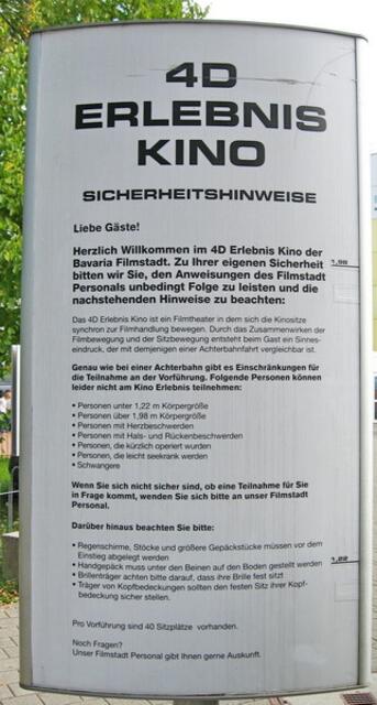 Sicherheit geht vor