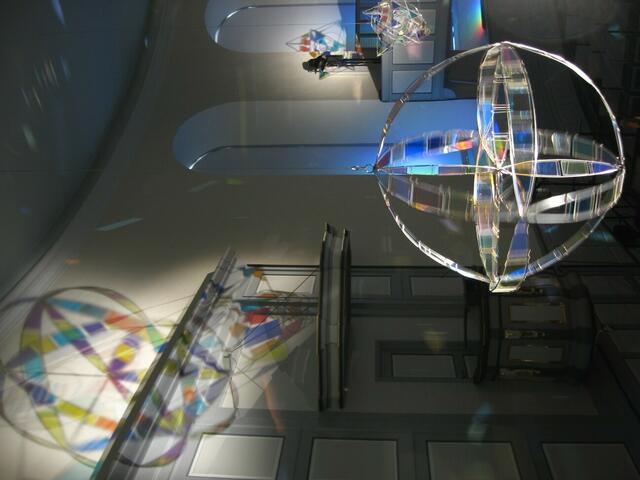 Lichterspiel in der Kirche