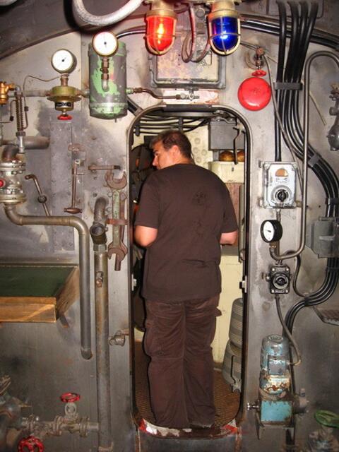 Das U-Boot - von innen. Voll begehbar