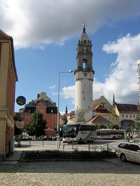 Der Reichenturm - von dort gehen die allermeisten Tagesgäste in die Stadt hinein
