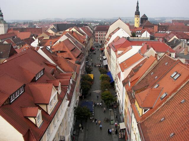 Lauenturm - Reichenstraße - Rathausturmm