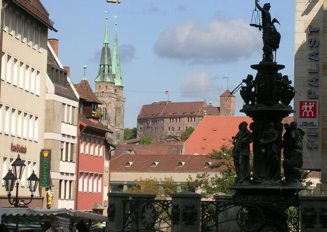 Blick auf die Kaiserburg