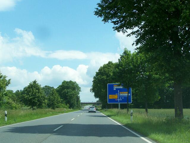 Weg zur A 39