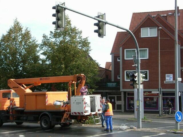 Nun kann der Innenstadtumbau beginnen. Die Ampeln an der Bahnhofstraße und anderswo werden dann verschwinden.