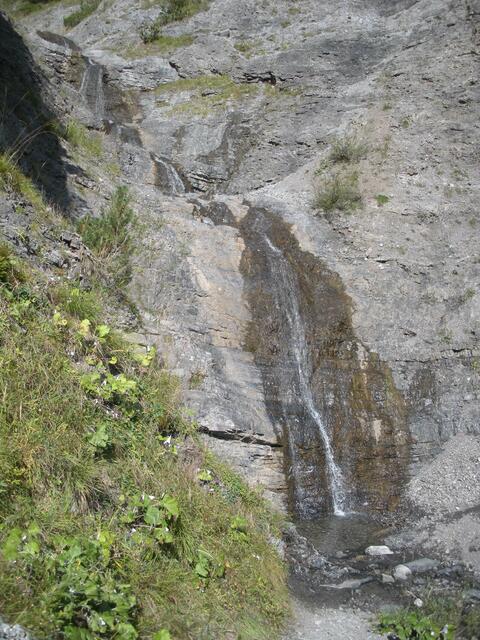 Der kleine Wasserfall