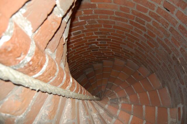 Wendeltreppe zum Turm