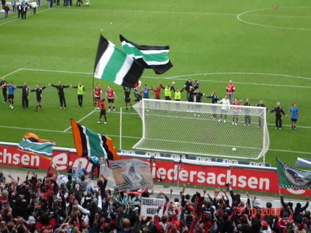 Danke an die Fans der Nordkurve