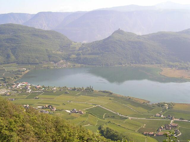 Kalterer See und Leuchtenburg