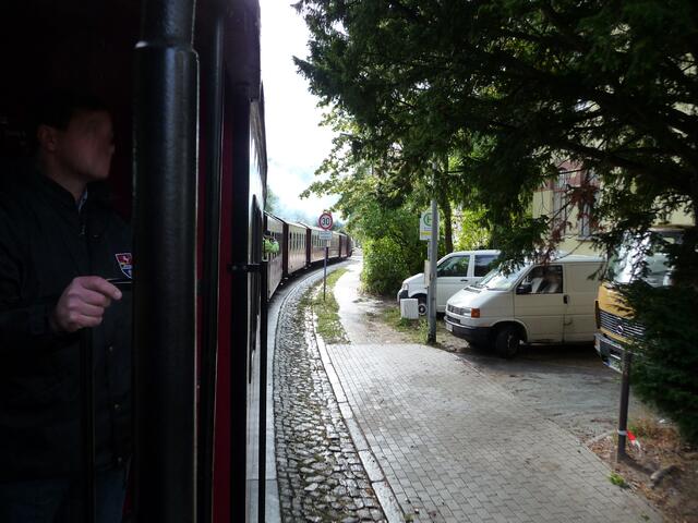 Einfahrt in die Stadt Bad Doberan.