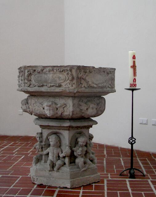 Taufstein 1597