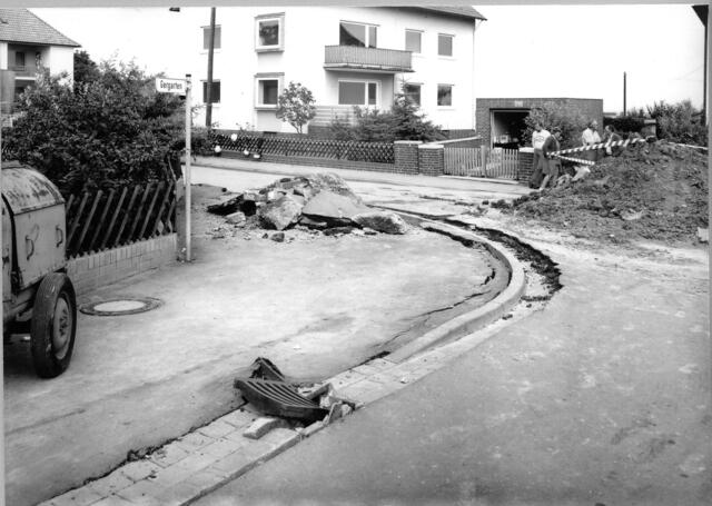 Ganze Straßenzüge wurden verwüstet ... | Foto: Museumsarchiv