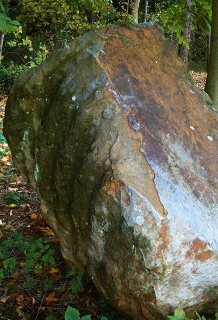 Riesiger Sandsteinbrocken