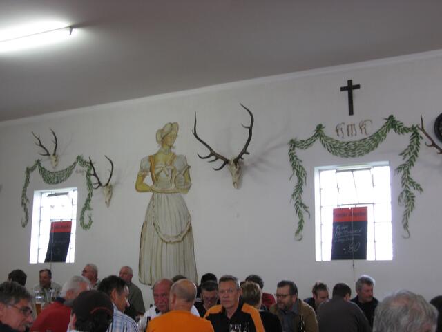 Schöne Wandbemahlung