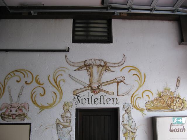 Wandbemahlung in der Weißwursthalle