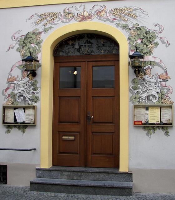 einer der Eingänge "zum Karasek"