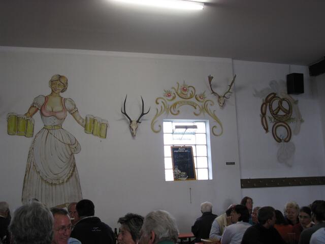 Schöne Wandbemahlung