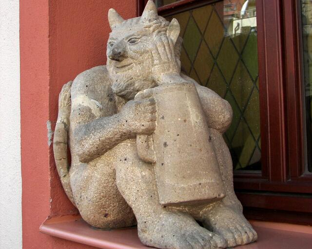 ein genießendes Teufelchen