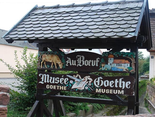 Nicht nur Essen und Trinken ist in der Auberge Au Boeuf angesagt, sondern auch Kunst und Kultur ...
