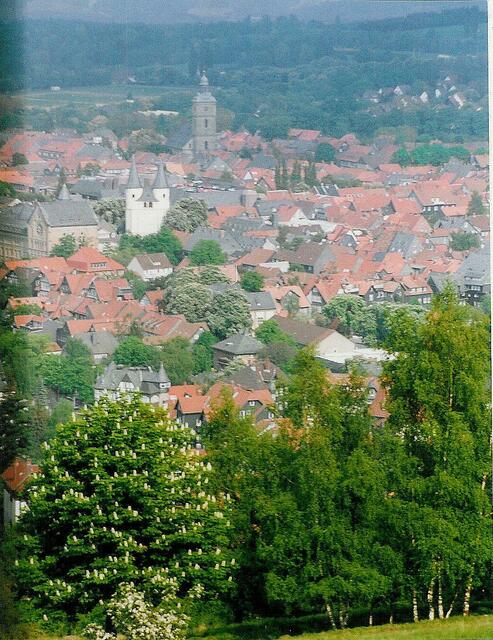 Blick auf die Altstadt Goslar