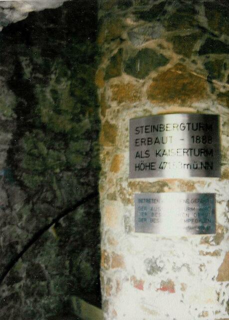 Wendeltreppe im Turm