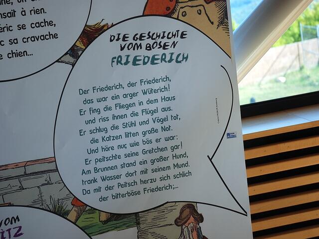 Ja, ja, der bitterböse Friederich ...