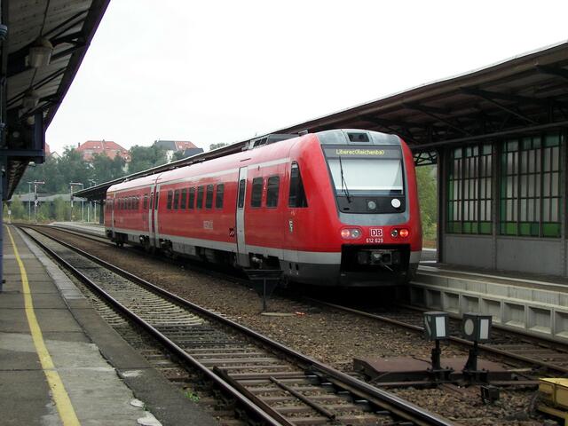 Mit der baureihe 612 (genannt Pendolino) werden die Touren nach LIBEREC gefahren