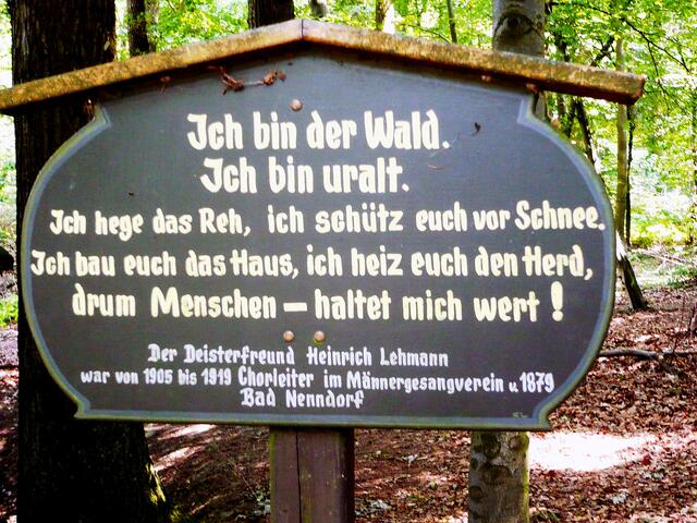 Das gibt zu denken!