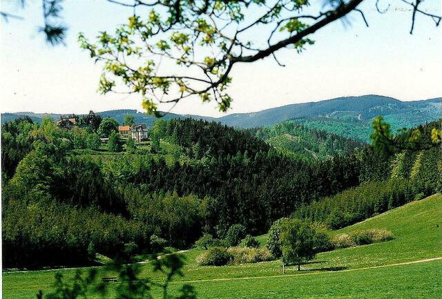 Idyllisches Tal vor dem Königsberg