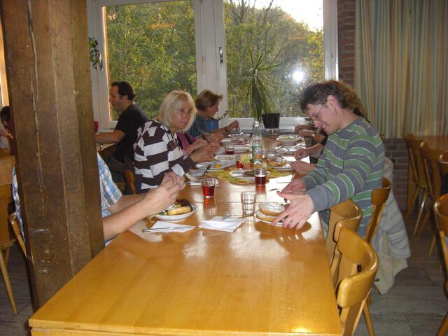 Abendessen auf der Burg
