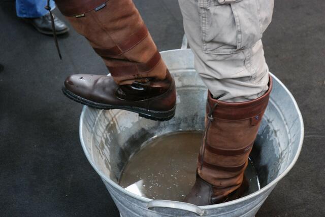 der beweis: diese stiefel lassen die füße trocken