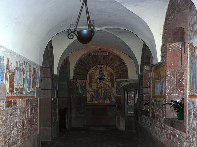 Blick in den Kreuzganz