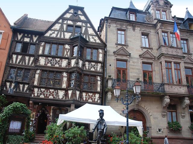 Maison Katz - das wohl schönste Fachwerkhaus von Saverne.