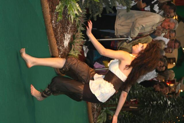 Sehenswert die Tanzübung