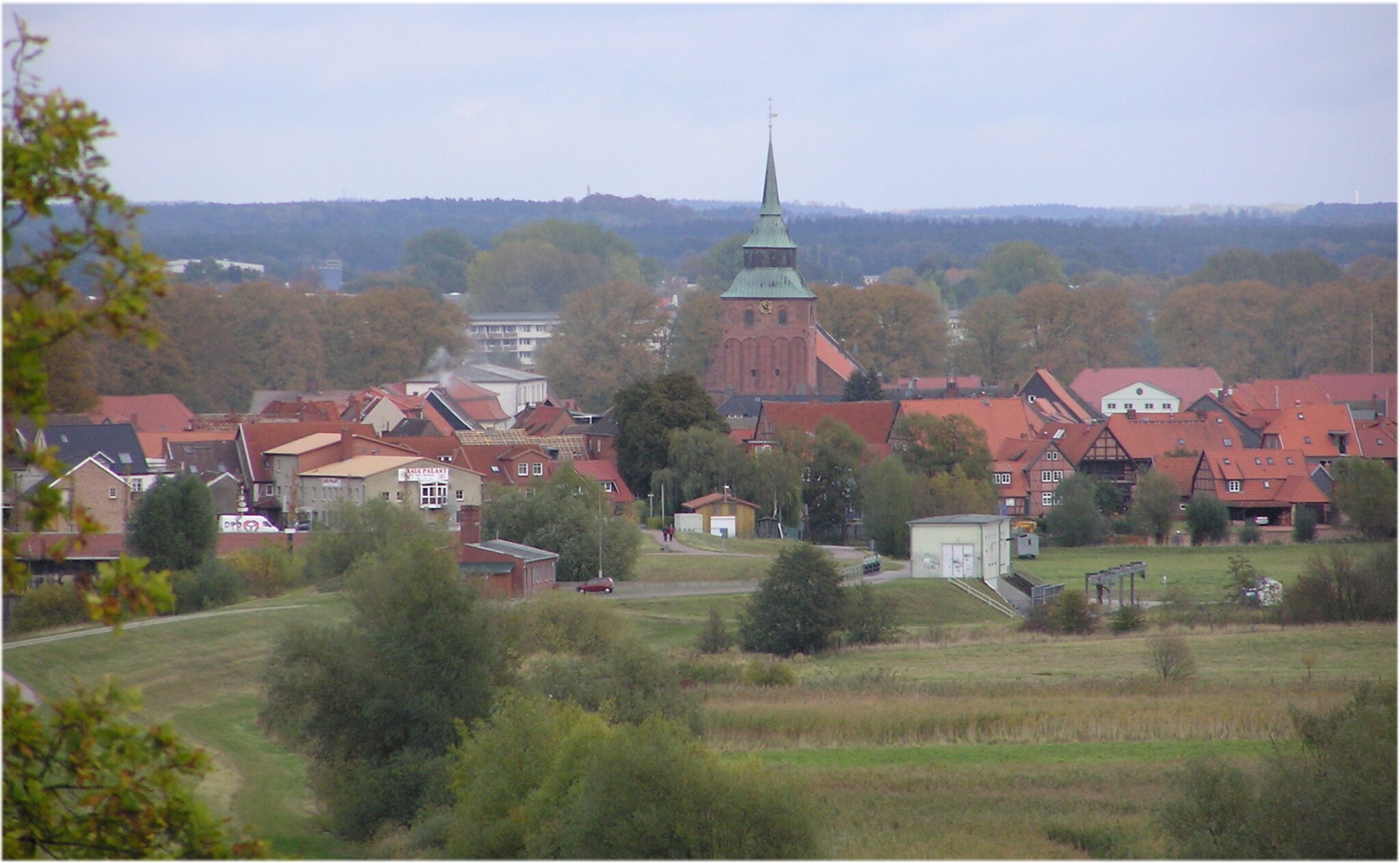 Die Elbe bei Boizenburg Hittbergen