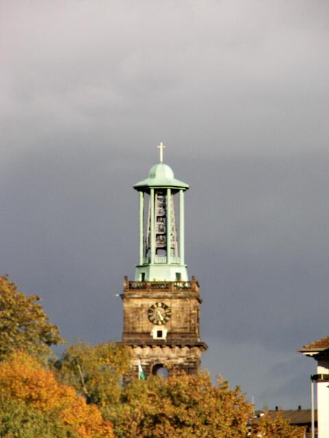 Turm der Mahnstätte Aegidienkirche