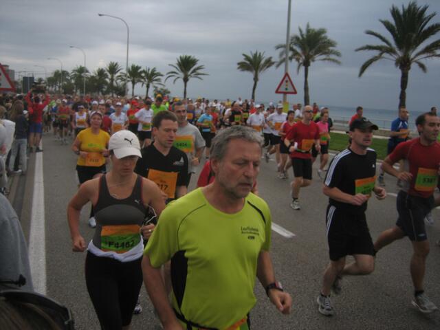 und jetzt in Richtung Hafen von Palma