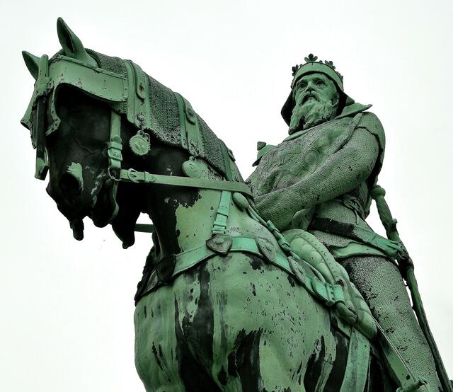 Ein imposanter Recke: Kaiser Barbarossa