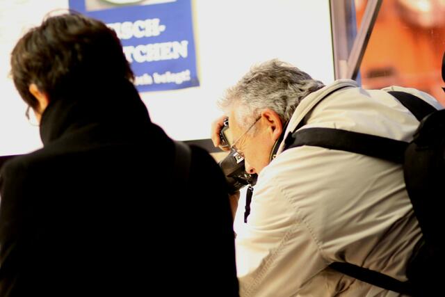 Immer aktiv, da stört auch der Regen nicht