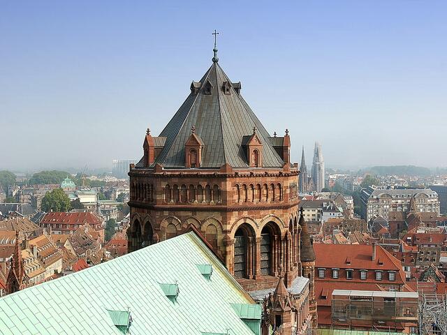 Blick über Strasbourg