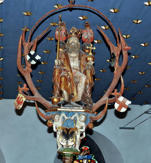 Im Huldigungssaal des Rathauses