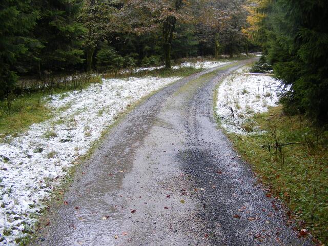 ...mit zunehmender Höhe wird es winterlicher...