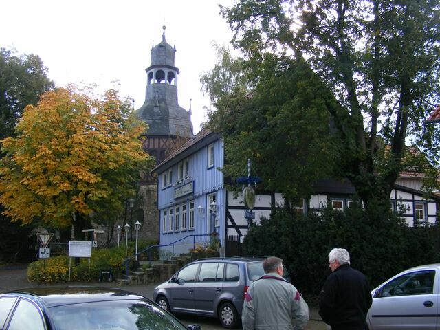 Kirche und Gasthaus Bode in Gittelde